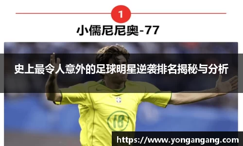 史上最令人意外的足球明星逆袭排名揭秘与分析