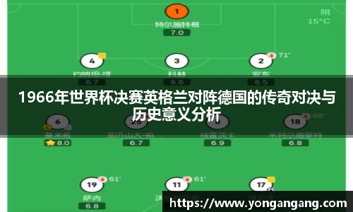1966年世界杯决赛英格兰对阵德国的传奇对决与历史意义分析